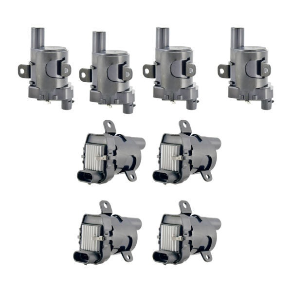 SPC Performance Ignition Coil Blk GM LS2 Truck Set of 8 SPC3011BK