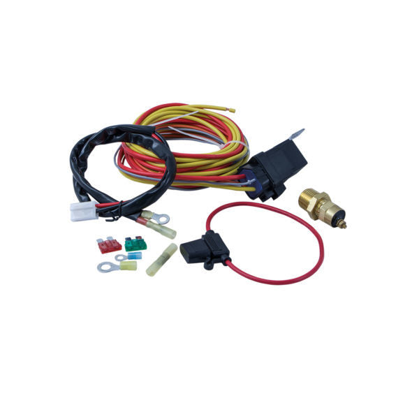 SPC Performance Fan Relay Kit 3/8in NPT Switch and 165-185 Deg SPC3185