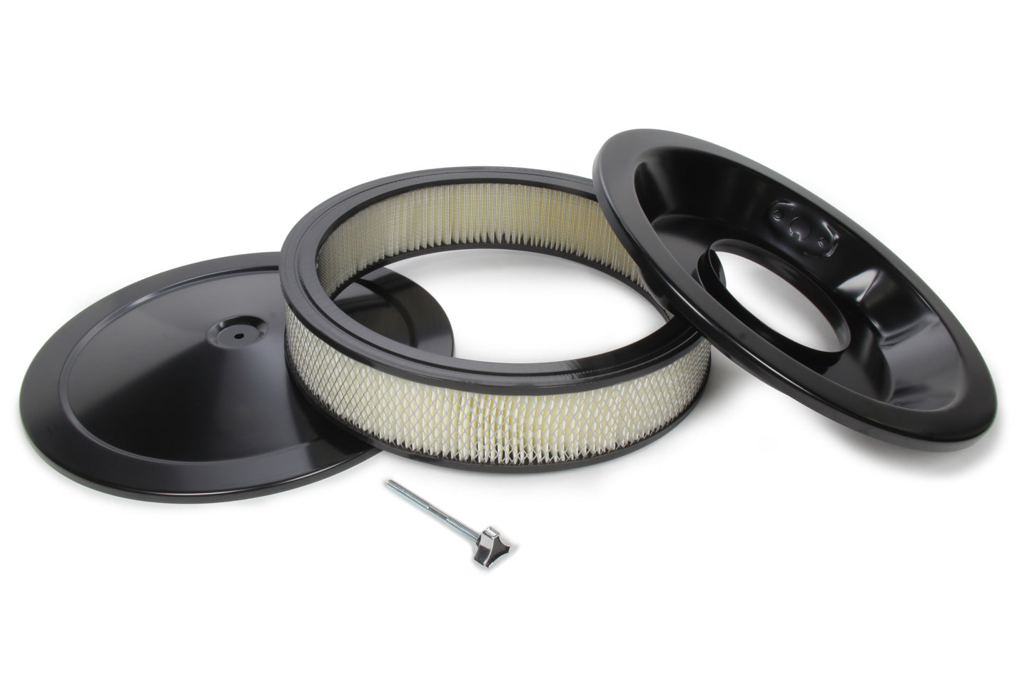 SPC Performance Air Cleaner Kit 14in X 3in with High Dome Top SPC4300BK