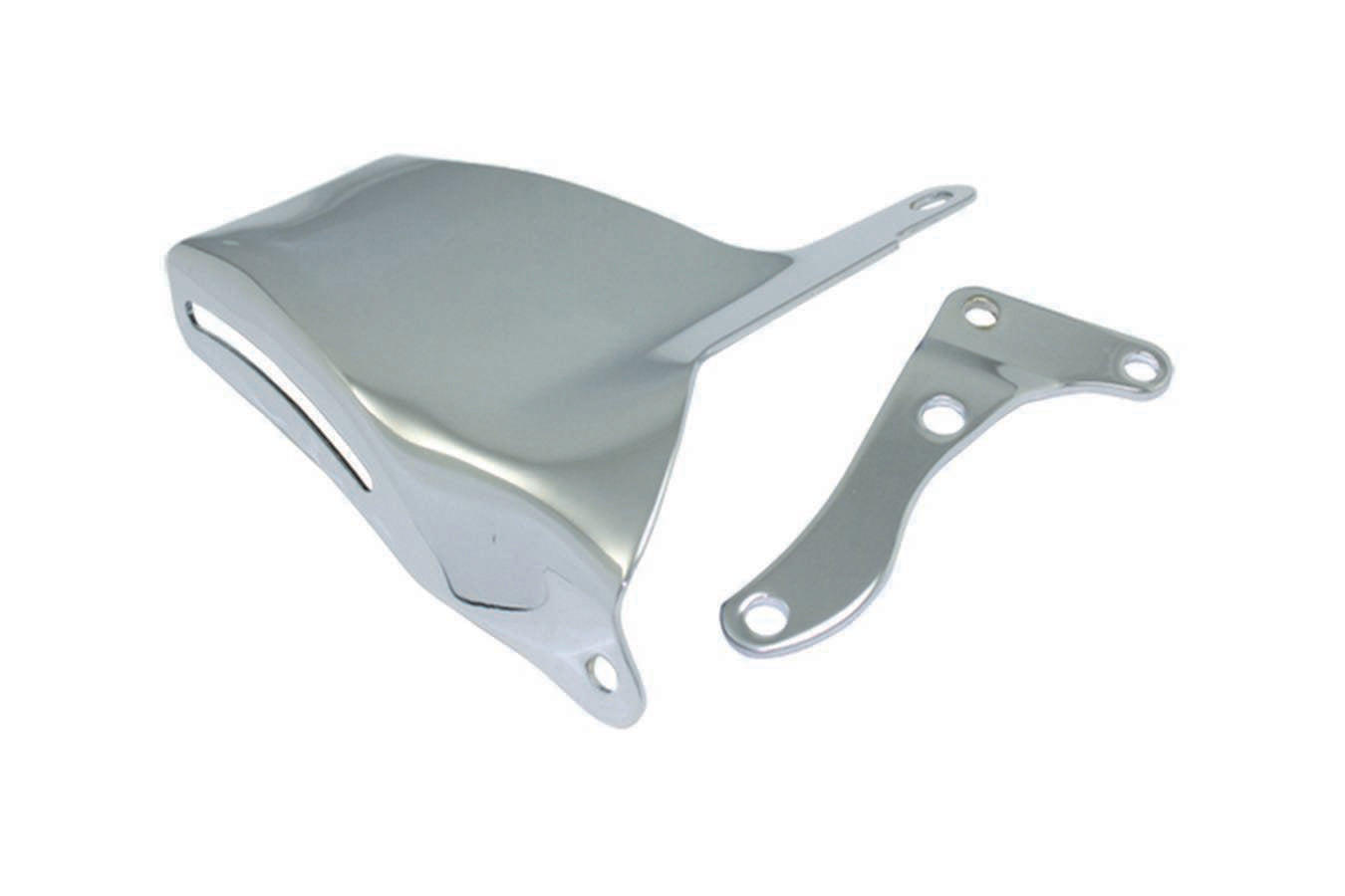 SPC Performance 69-75 SBC Alt Bracket Kit (2pcs) LWP Chrome SPC6072