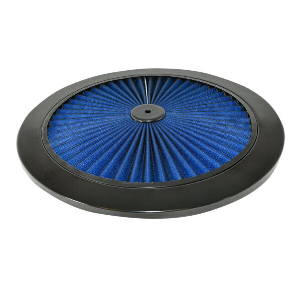 SPC Performance Air Cleaner Top 14in Flow-Thru Blue Filter SPC7110ABL