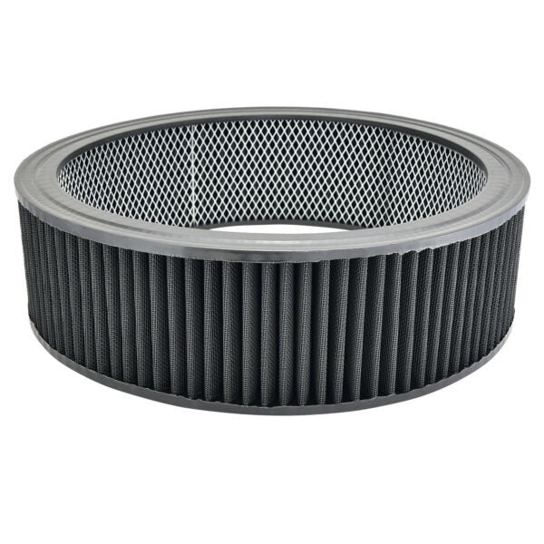 SPC Performance Air Filter Element Wash able Round 14in x 4in SPC7144BK