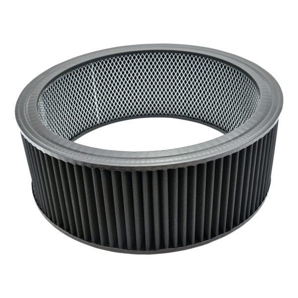 SPC Performance Air Filter Element Wash able Round 14in x 5in SPC7145BK