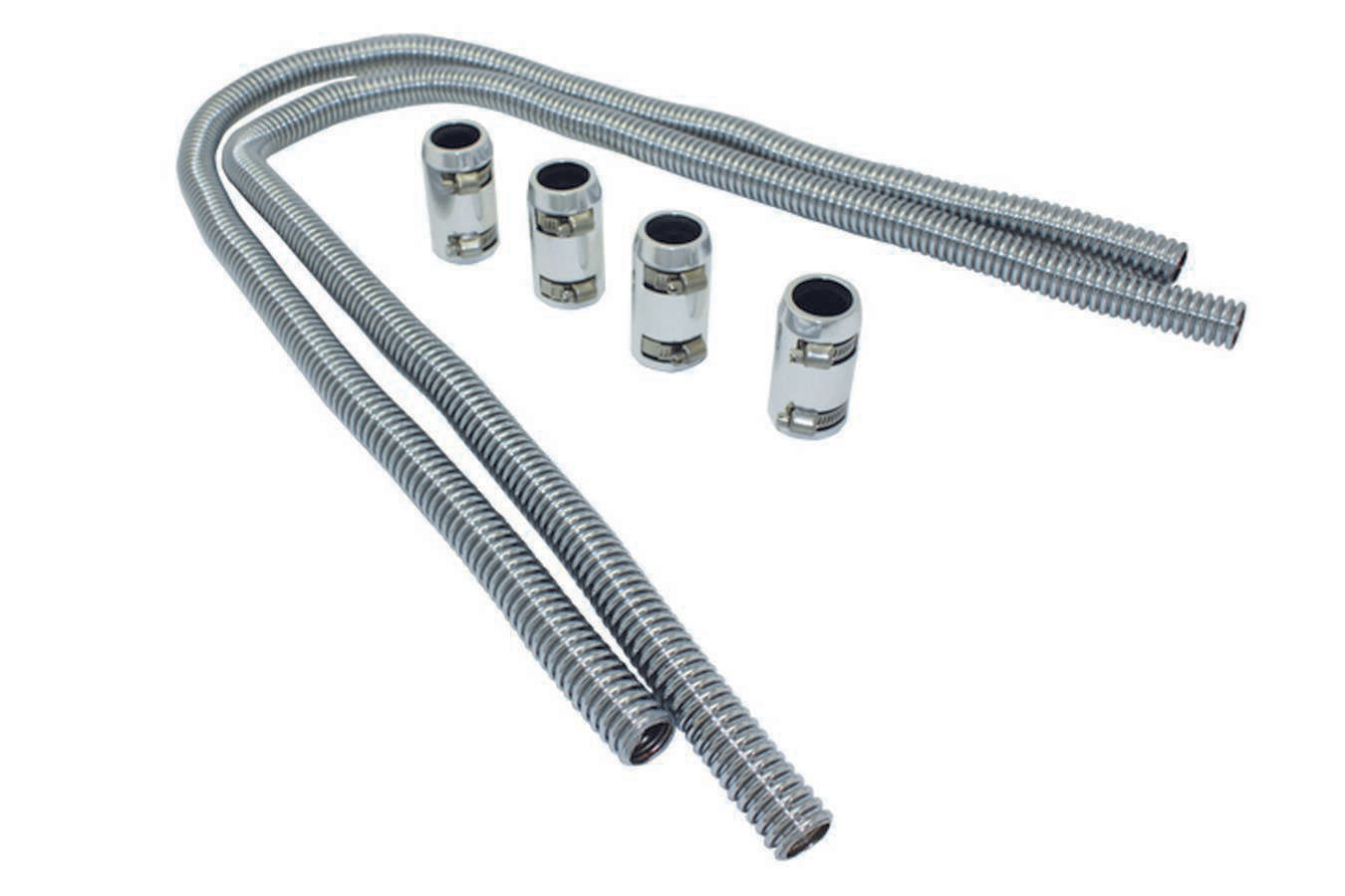 SPC Performance Heater Hose Kit 44in w/Polished Aluminum Cap SPC7355