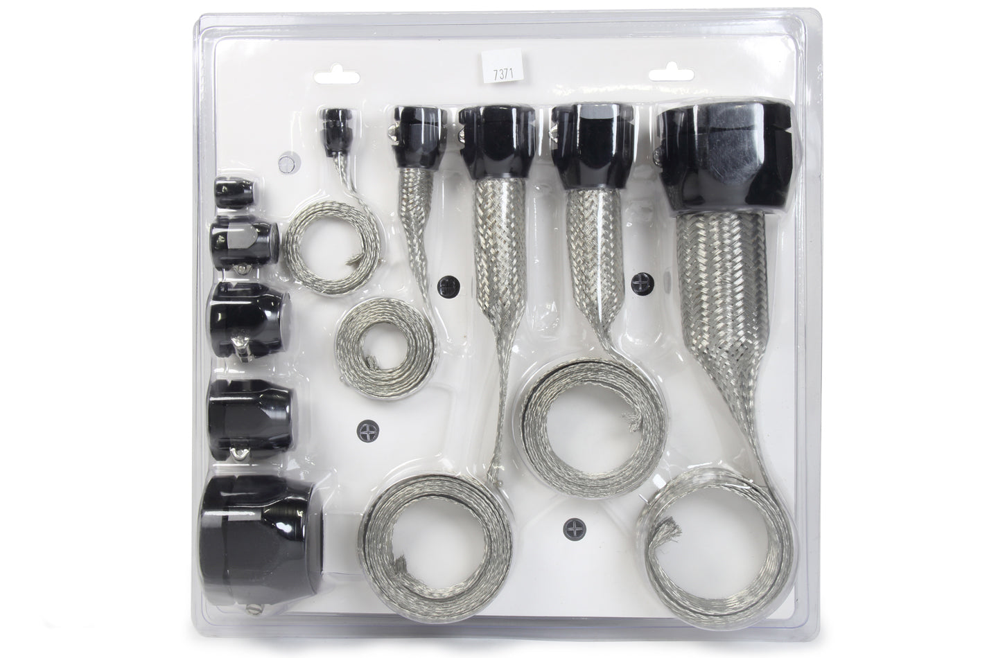 SPC Performance Hose Sleeving Kit Black Braided Stainless Steel SPC7371