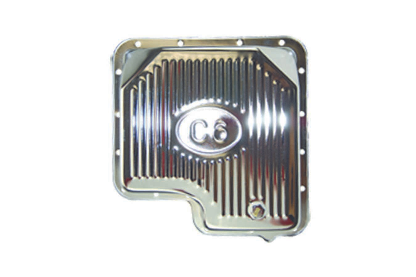 SPC Performance Ford C6 Steel Trans Pan Chrome SPC7601