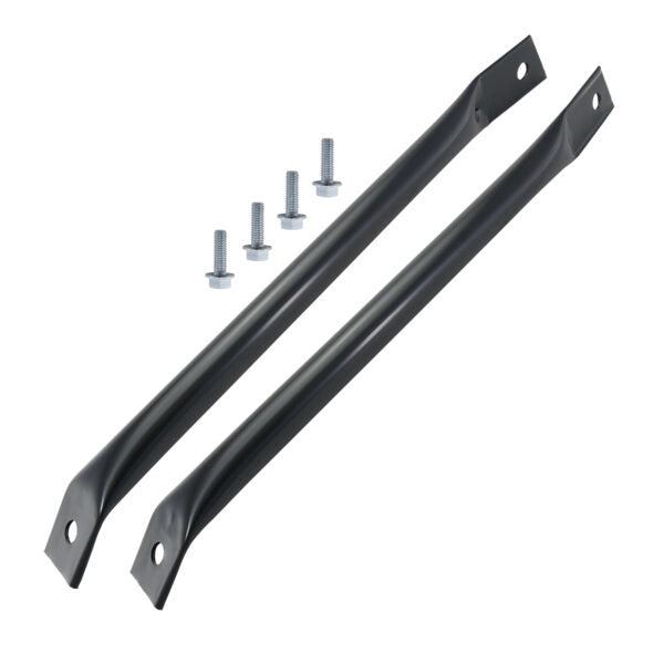 SPC Performance Radiator Reinforce Bars 70-81 Camaro Black SPC7609BK