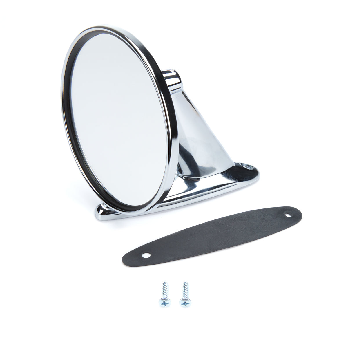 SPC Performance Chrome Mirror Car Side Universal 4.75in Round SPC8222