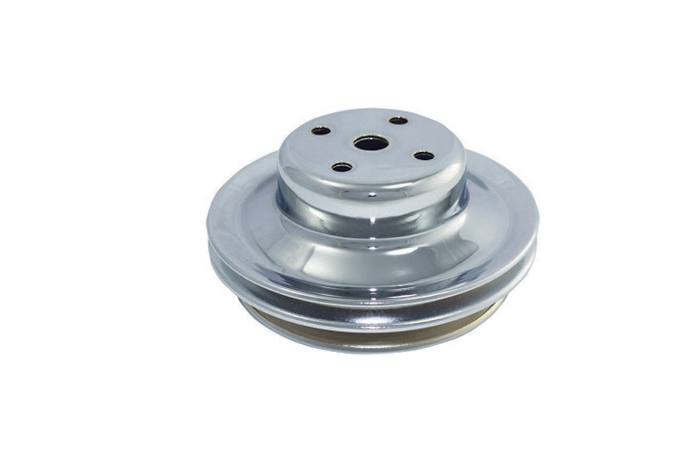 SPC Performance BBC LWP 2 Groove Water Pump Pulley Chrome SPC8960