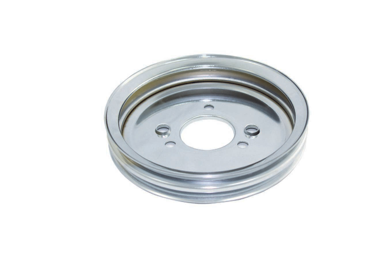 SPC Performance BBC SWP 2 Groove Crank Pulley Chrome SPC8965