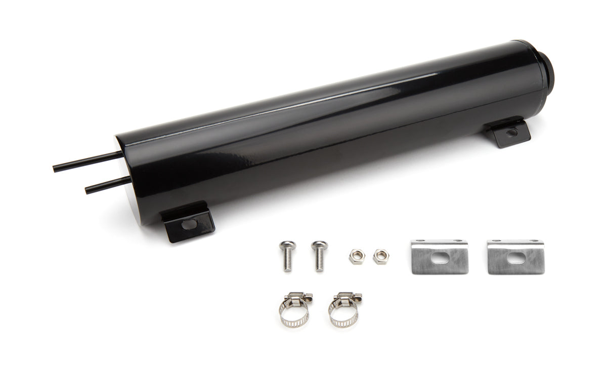 SPC Performance Radiator Overflow Tank 4 in x 16in Black Stainles SPC9964BK