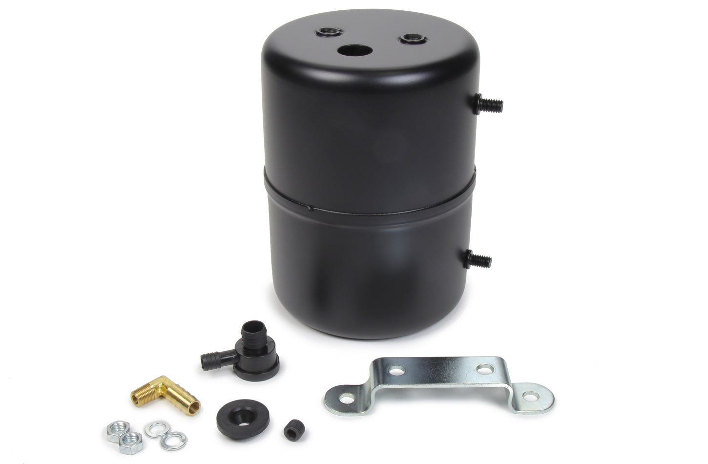 SPC Performance Vacuum Reservoir Tank w ith Hardware Smooth Blak SPC9971BK