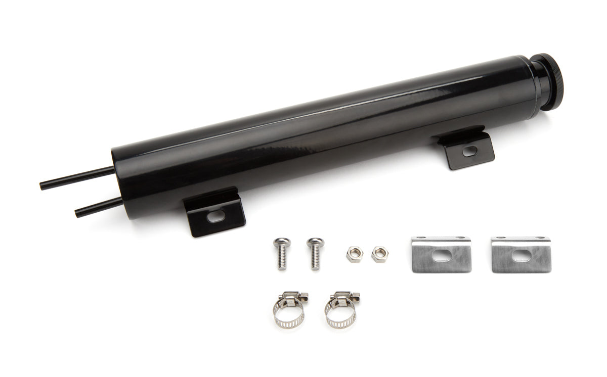 SPC Performance Radiator Overflow Tank 2 in x 13in Black Stainles SPC9973BK