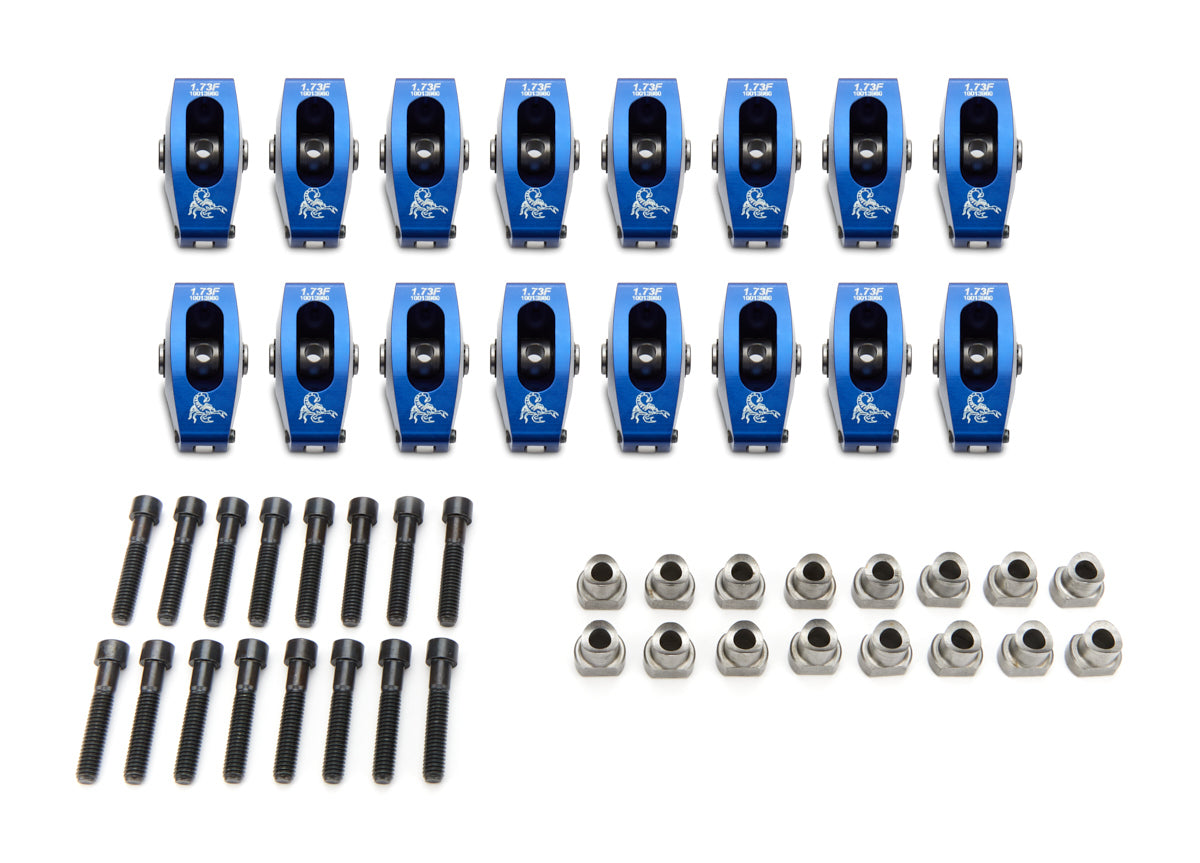 Scorpion Performance BBF Roller Rocker Arms 1.73 Ratio Ped. Mount SPN1024