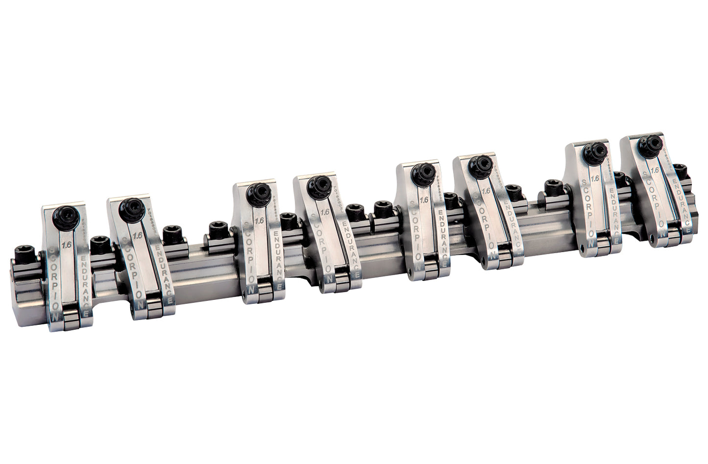 Scorpion Performance SBC Shaft Rocker Arm Kit 1.7 Int/1.6 Exh Ratio SPN3522