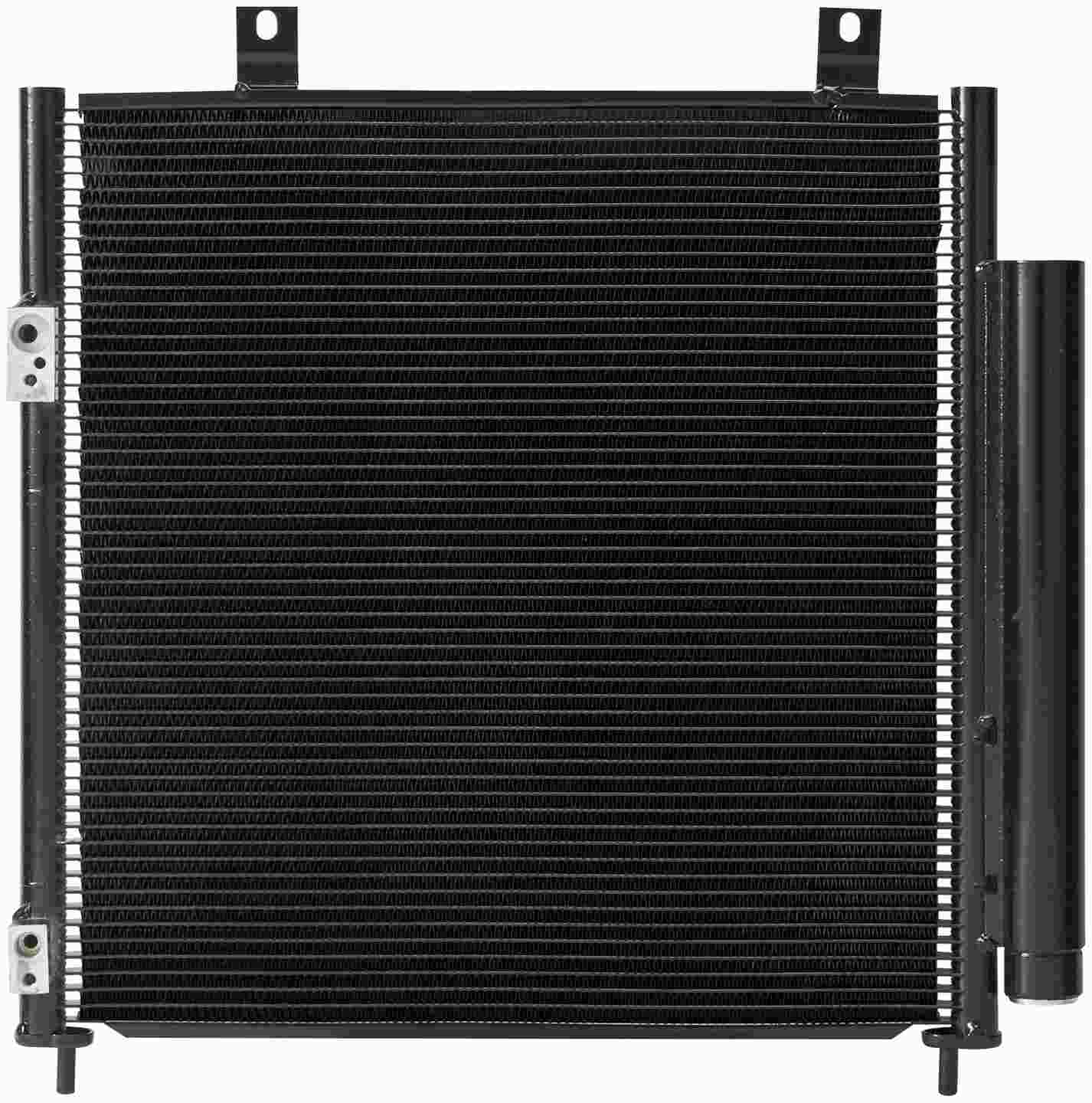 Spectra Premium A/C CONDENSER  top view frsport 7-4331