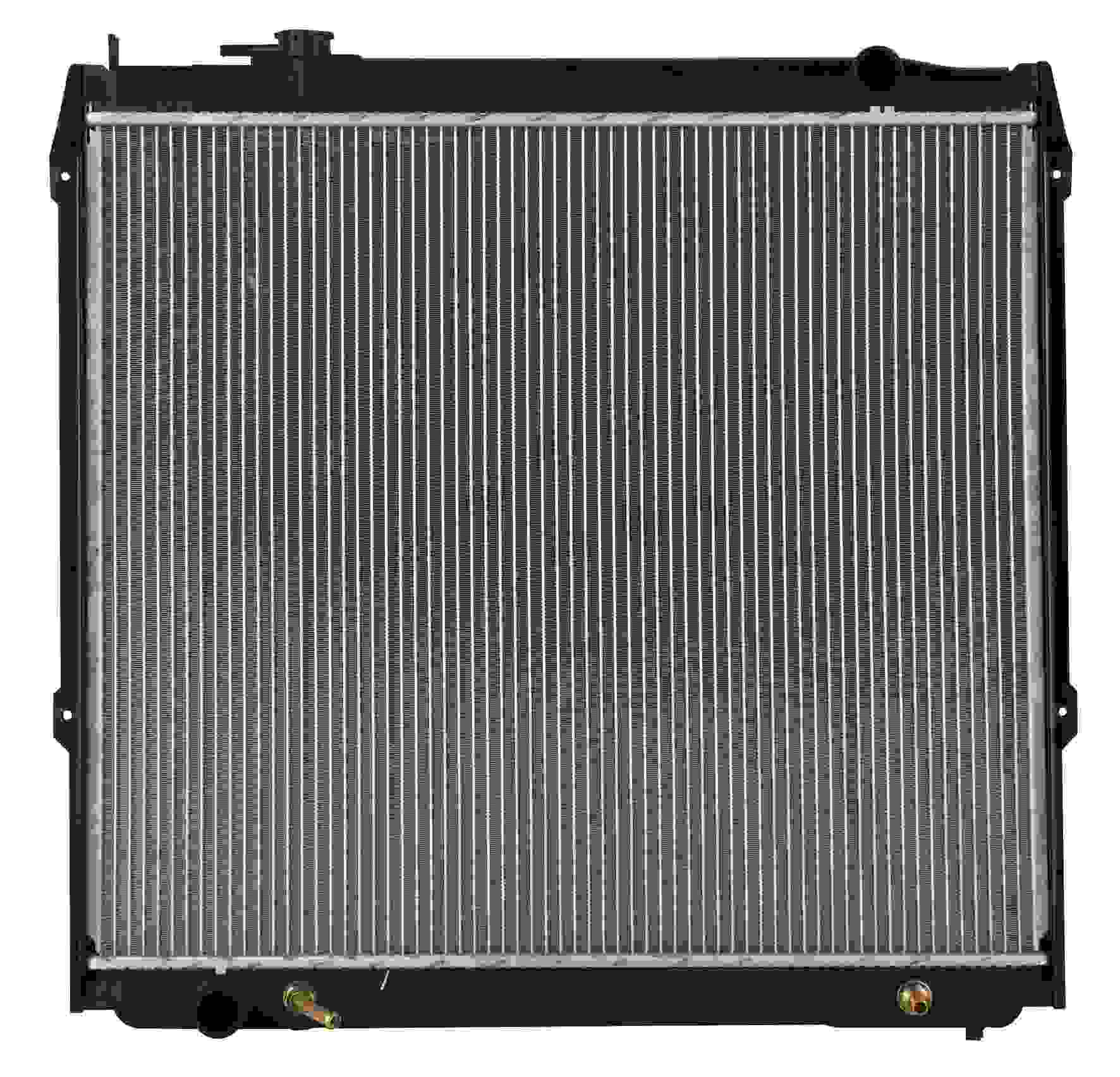 Spectra Premium COMPLETE RADIATOR  top view frsport CU1755