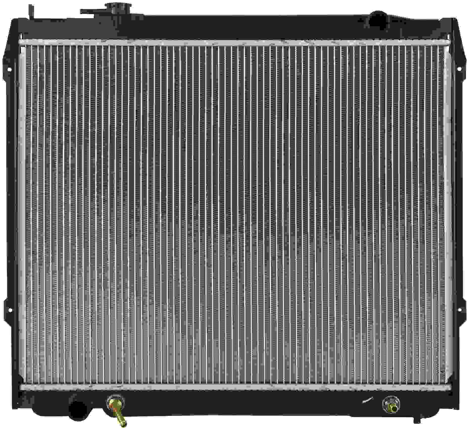 Spectra Premium COMPLETE RADIATOR  top view frsport CU1774