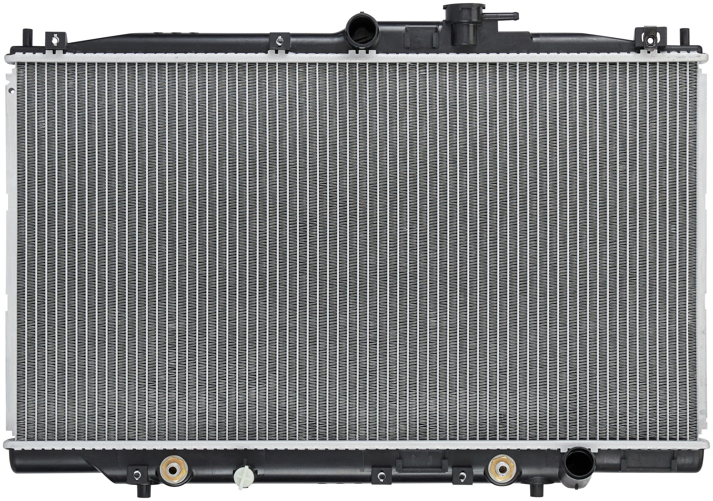 Spectra Premium COMPLETE RADIATOR  top view frsport CU2148