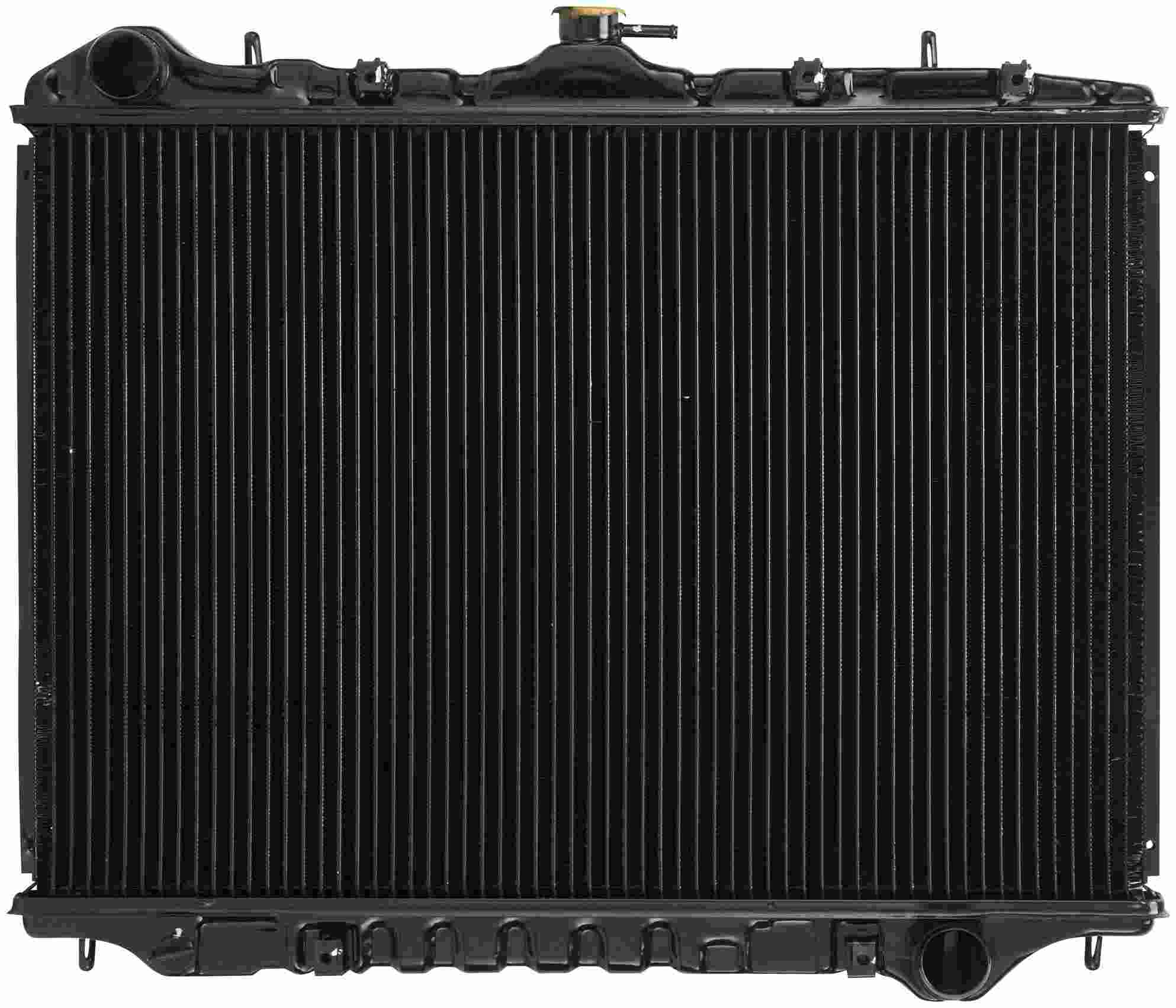 Spectra Premium COMPLETE RADIATOR  top view frsport CU2194