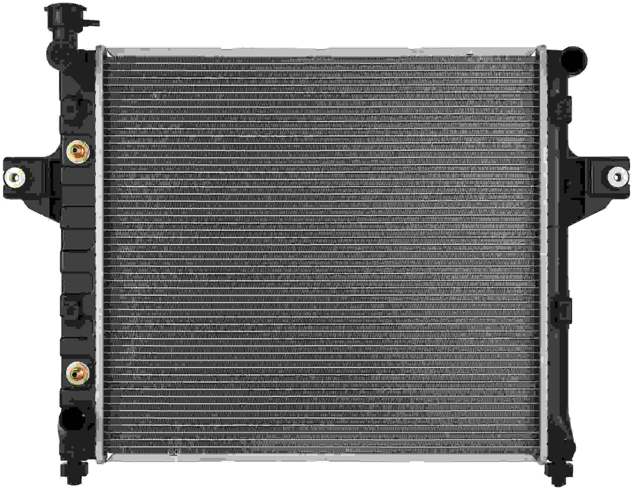 Spectra Premium COMPLETE RADIATOR  top view frsport CU2262