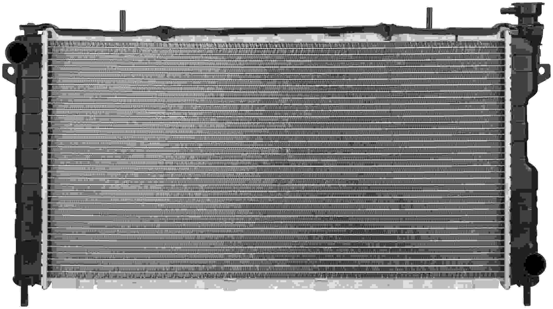 Spectra Premium COMPLETE RADIATOR  top view frsport CU2311