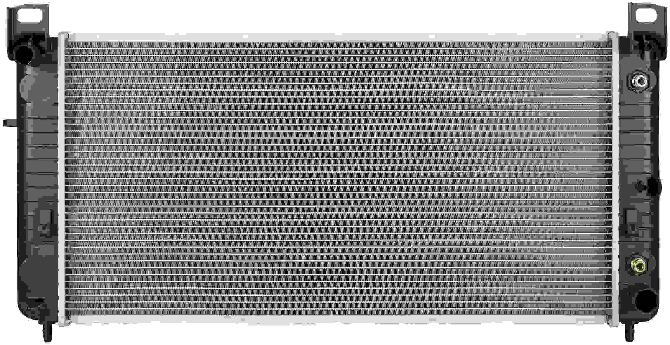 Spectra Premium COMPLETE RADIATOR  top view frsport CU2423