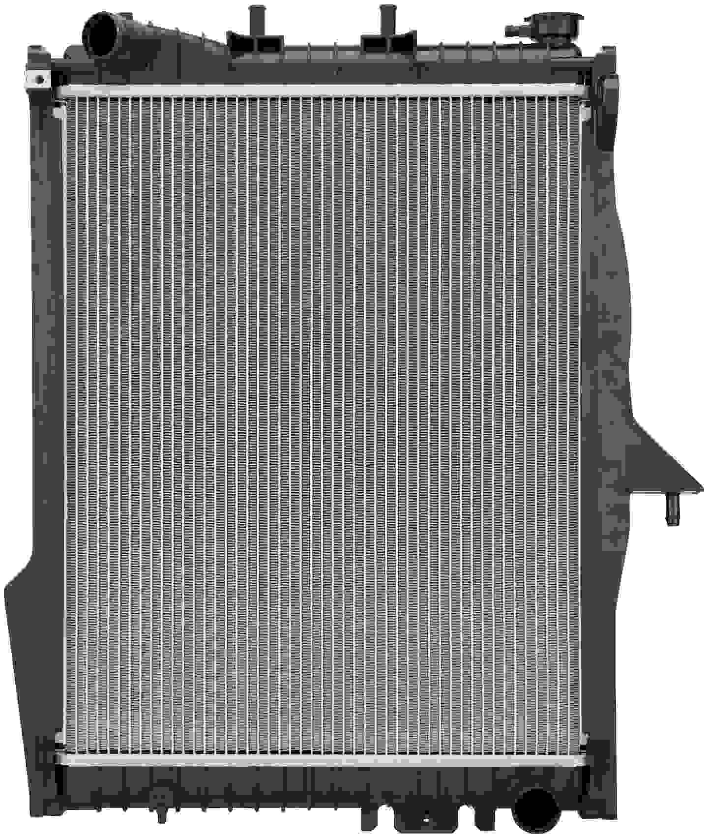 Spectra Premium COMPLETE RADIATOR  top view frsport CU2738