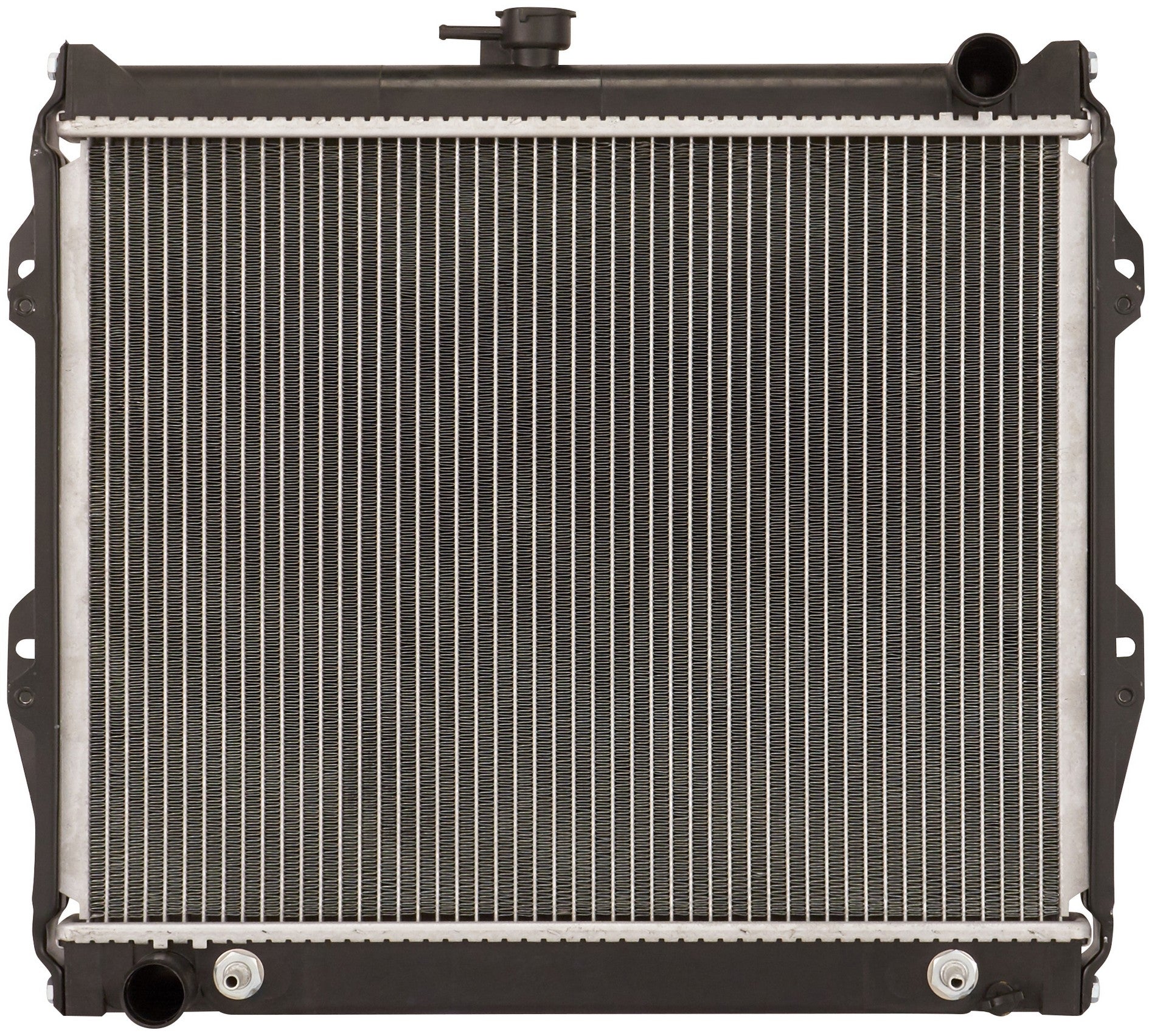 Spectra Premium COMPLETE RADIATOR  top view frsport CU945