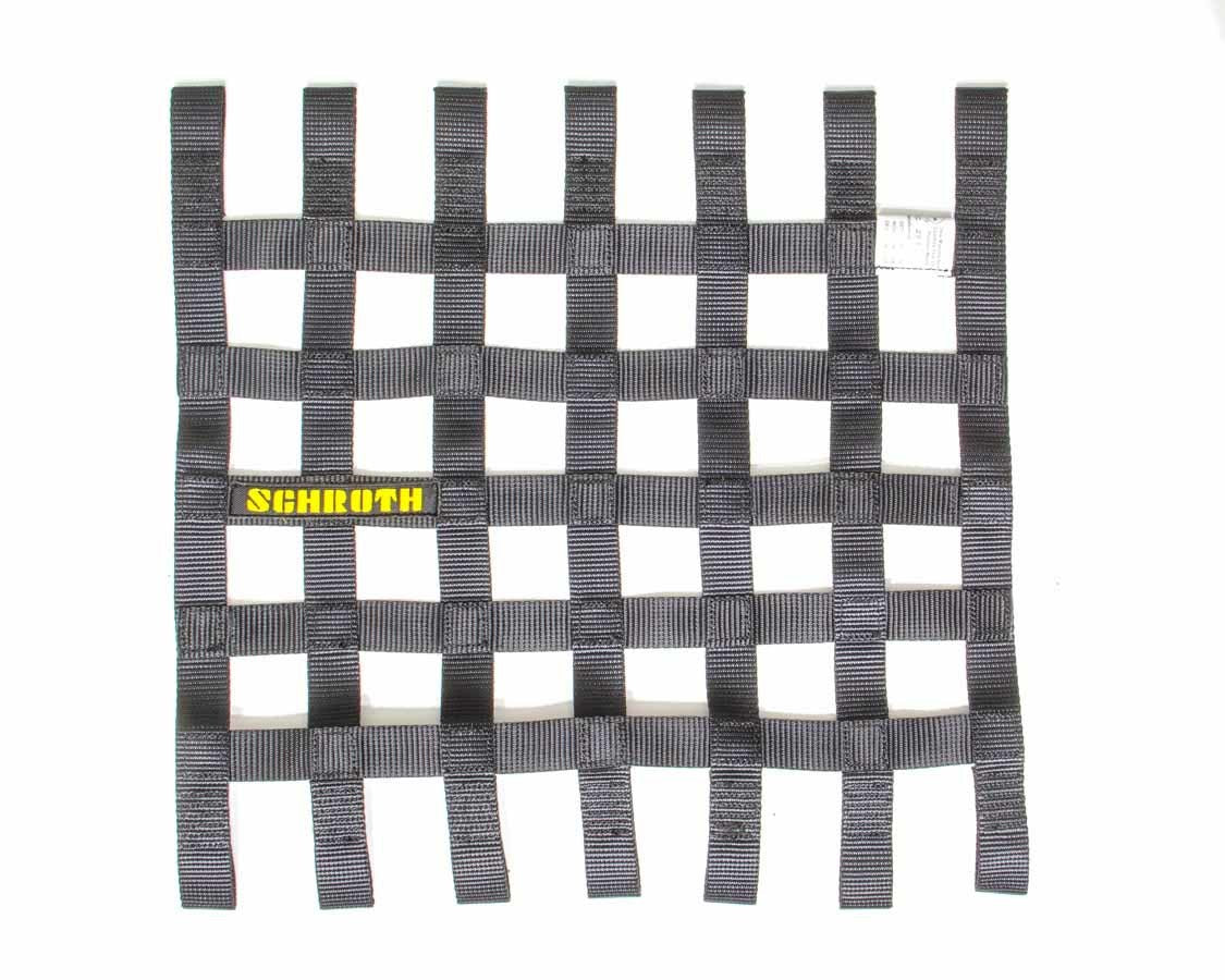 Schroth Racing Window Net Only Black 16in x 16in SRBSR09053-0