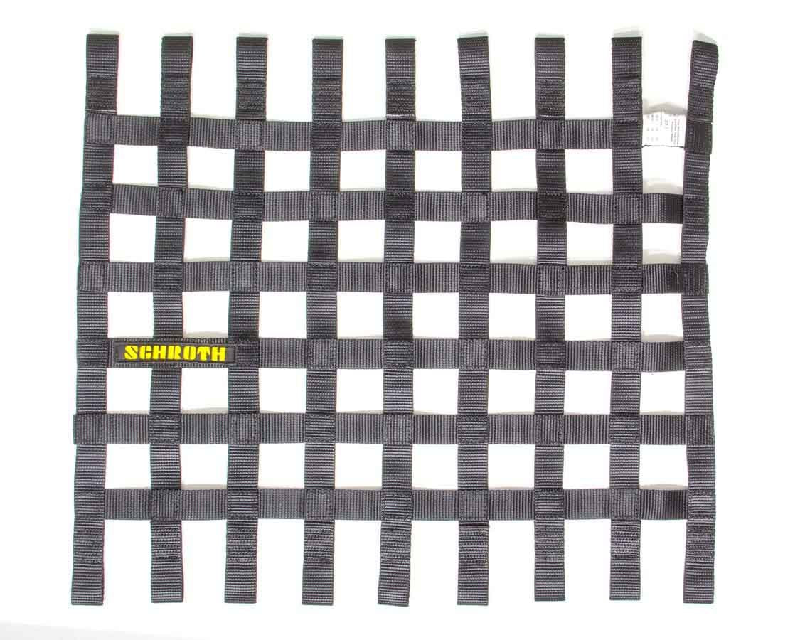 Schroth Racing Window Net Only Black 20in x 18.5in SRBSR09055-0