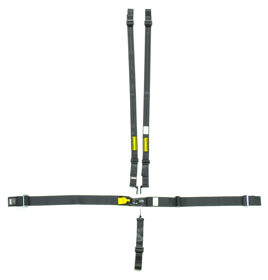 Schroth Racing 5pt Harness System SFI LatchLink Black HANS SRBSR71050H