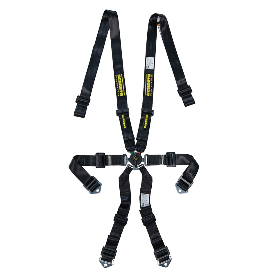 Schroth Racing 6pt Harness Profi 2x2 Pull-Up Lap SRBSR91152PUO-6