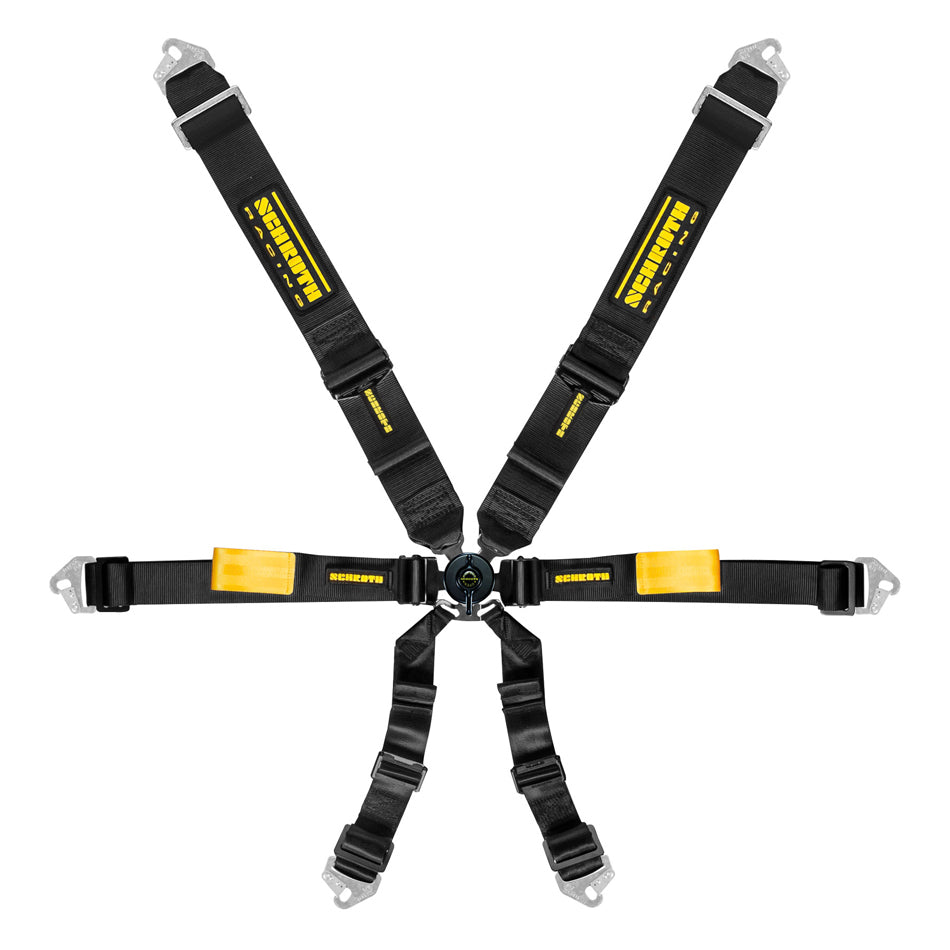 Schroth Racing 6pt Harness System Enduro Black SRBSR94500-0