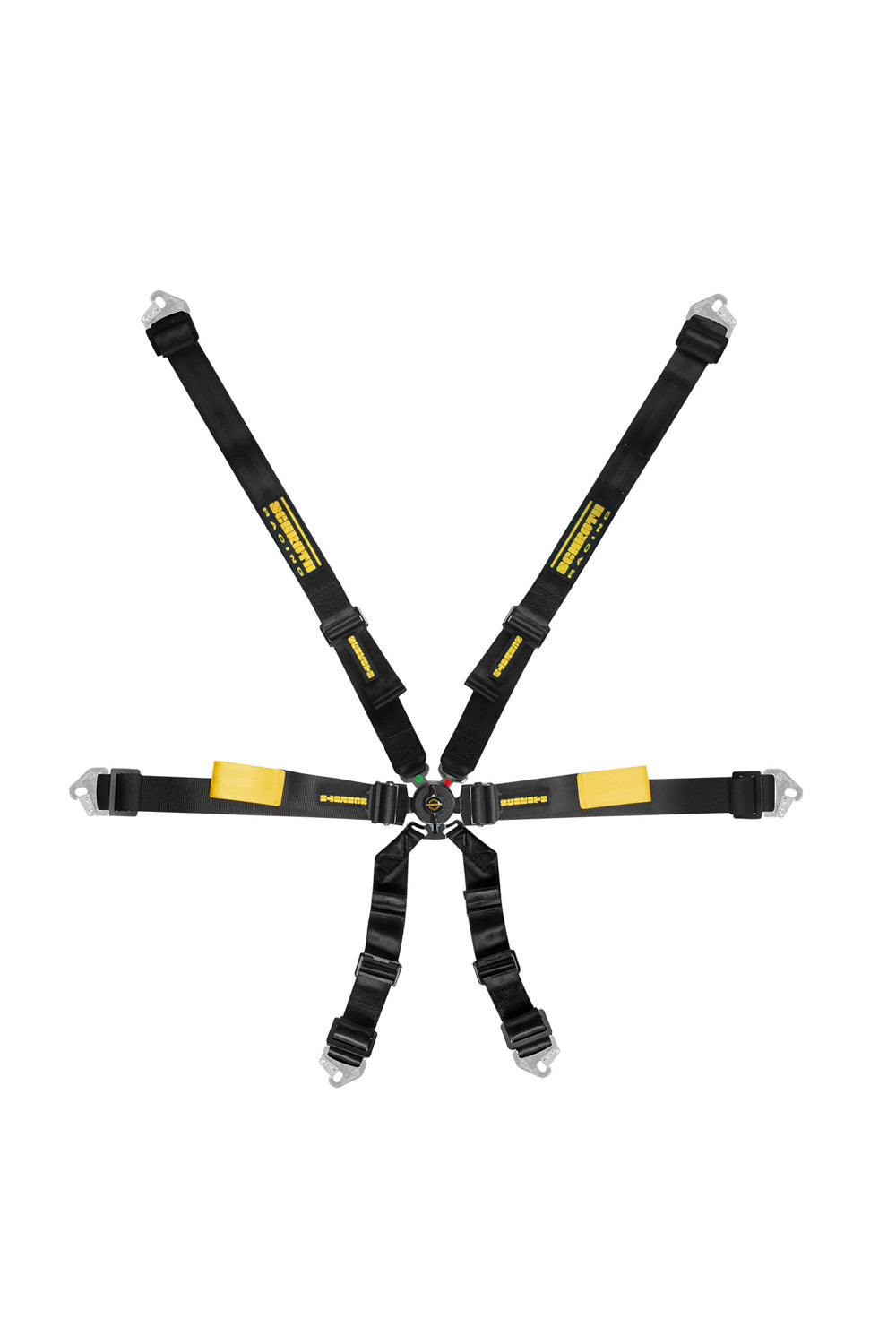 Schroth Racing 6pt Harness Endruo Black 2in Shoulder & Lap SRBSR94510-0-26
