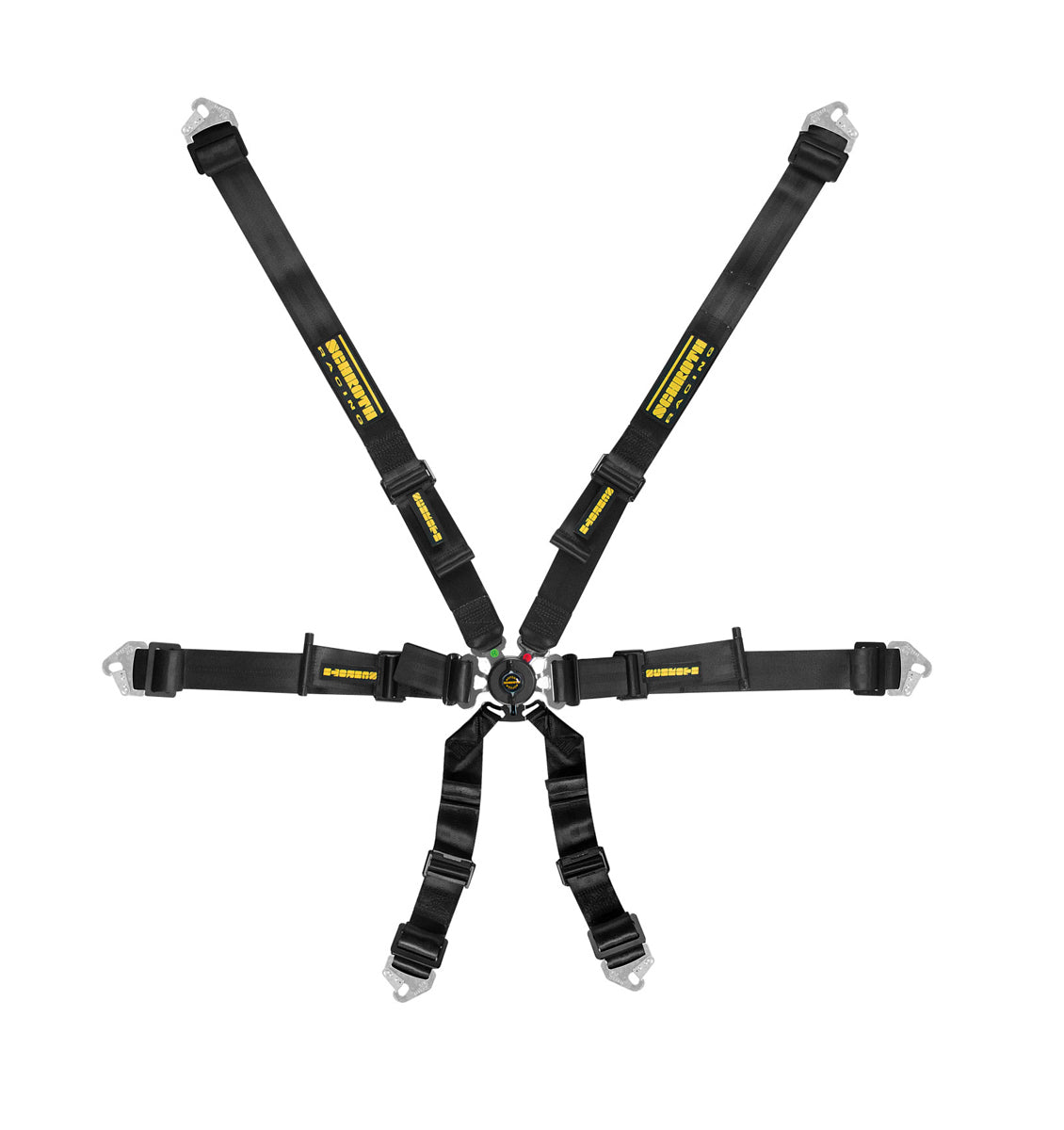 Schroth Racing Harness 6pt System Flexi Black FIA HANS SRBSR94530-0-27