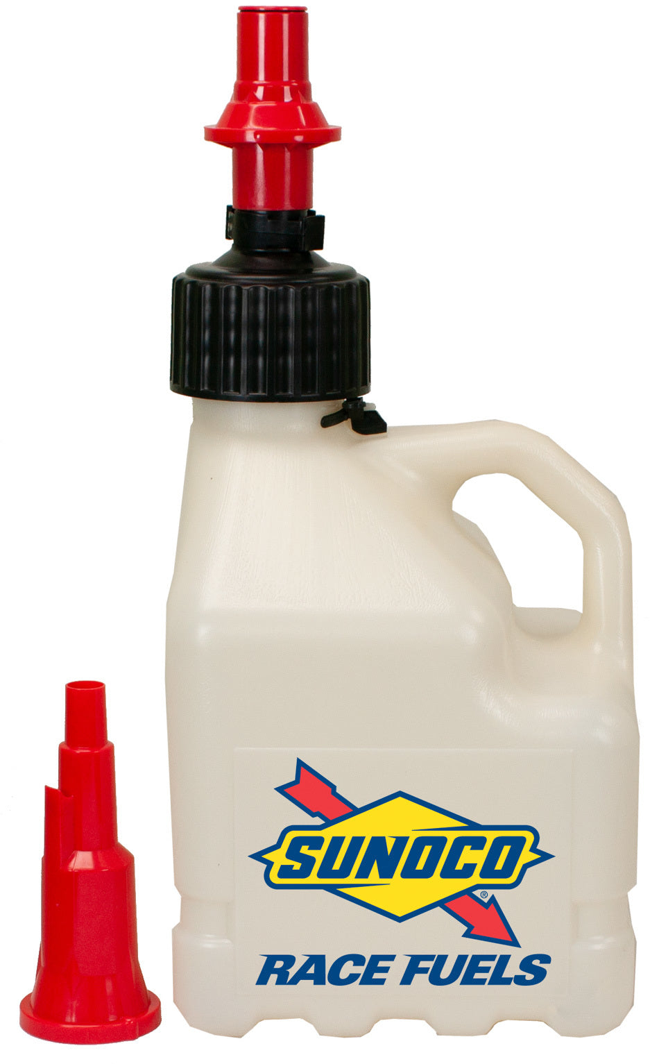 Sunoco Race Jugs Clear Sunoco 3 Gallon Utility Jug w/ Fastflo SRJR3100CL-FF