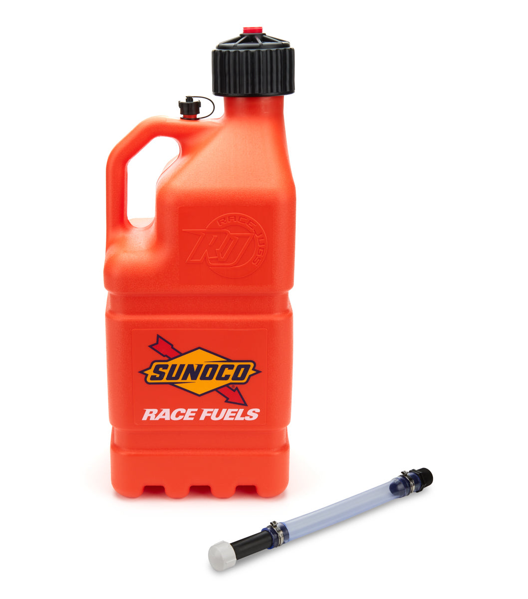 Sunoco Race Jugs Orange Sunoco Race Jug GEN 3 w/Filler Hose SRJR7500ORHOSE