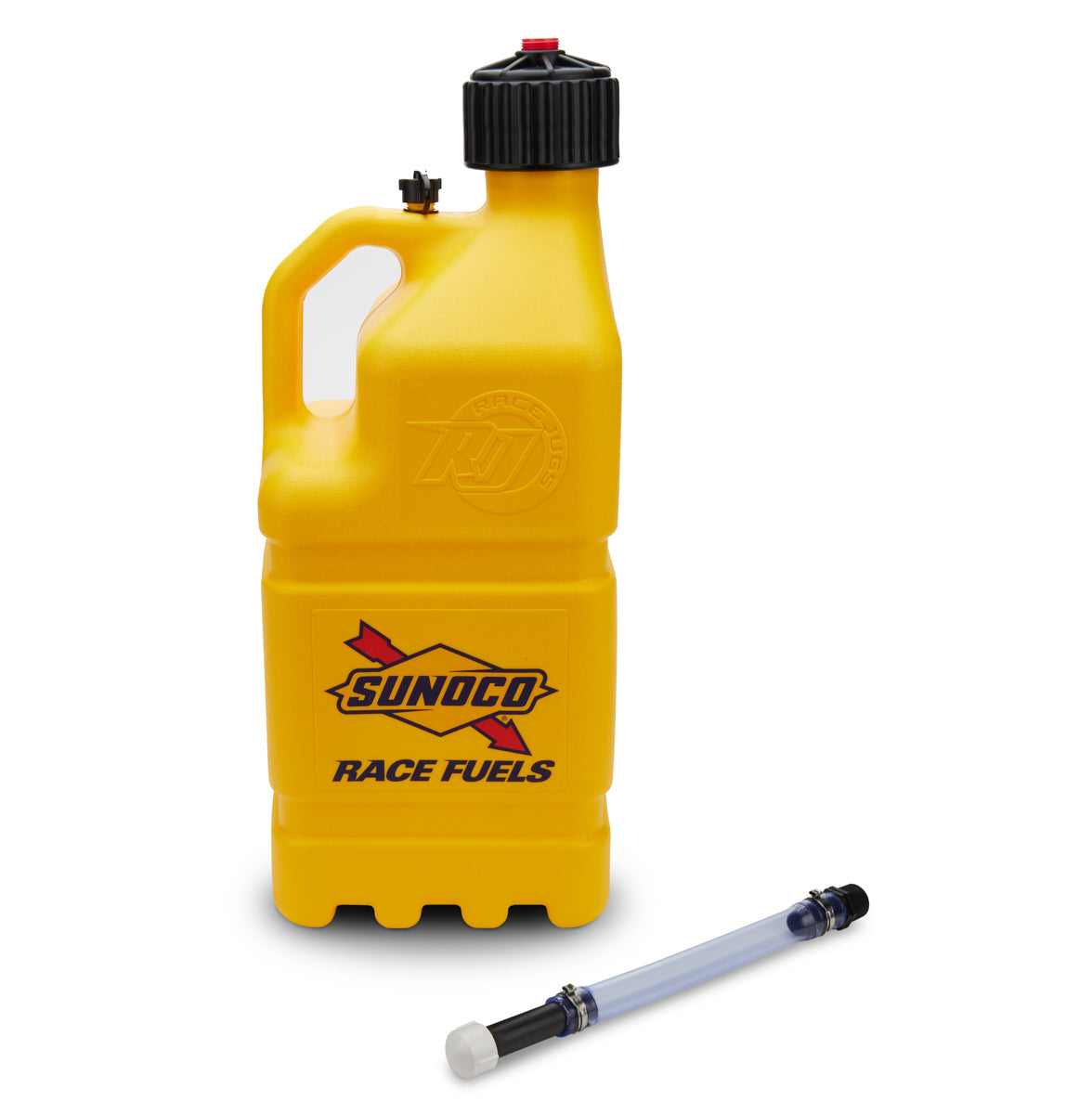 Sunoco Race Jugs Yellow Sunoco Race Jug GEN 3 w/Filler Hose SRJR7500YLHOSE