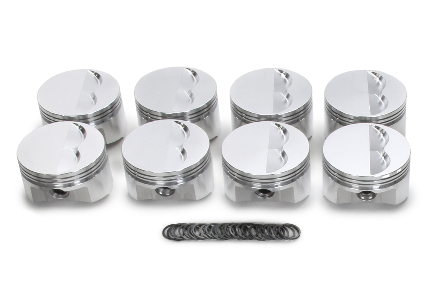 Sportsman Racing Products SBC Flat Top Piston Set 4.040 Bore -5cc SRP138082