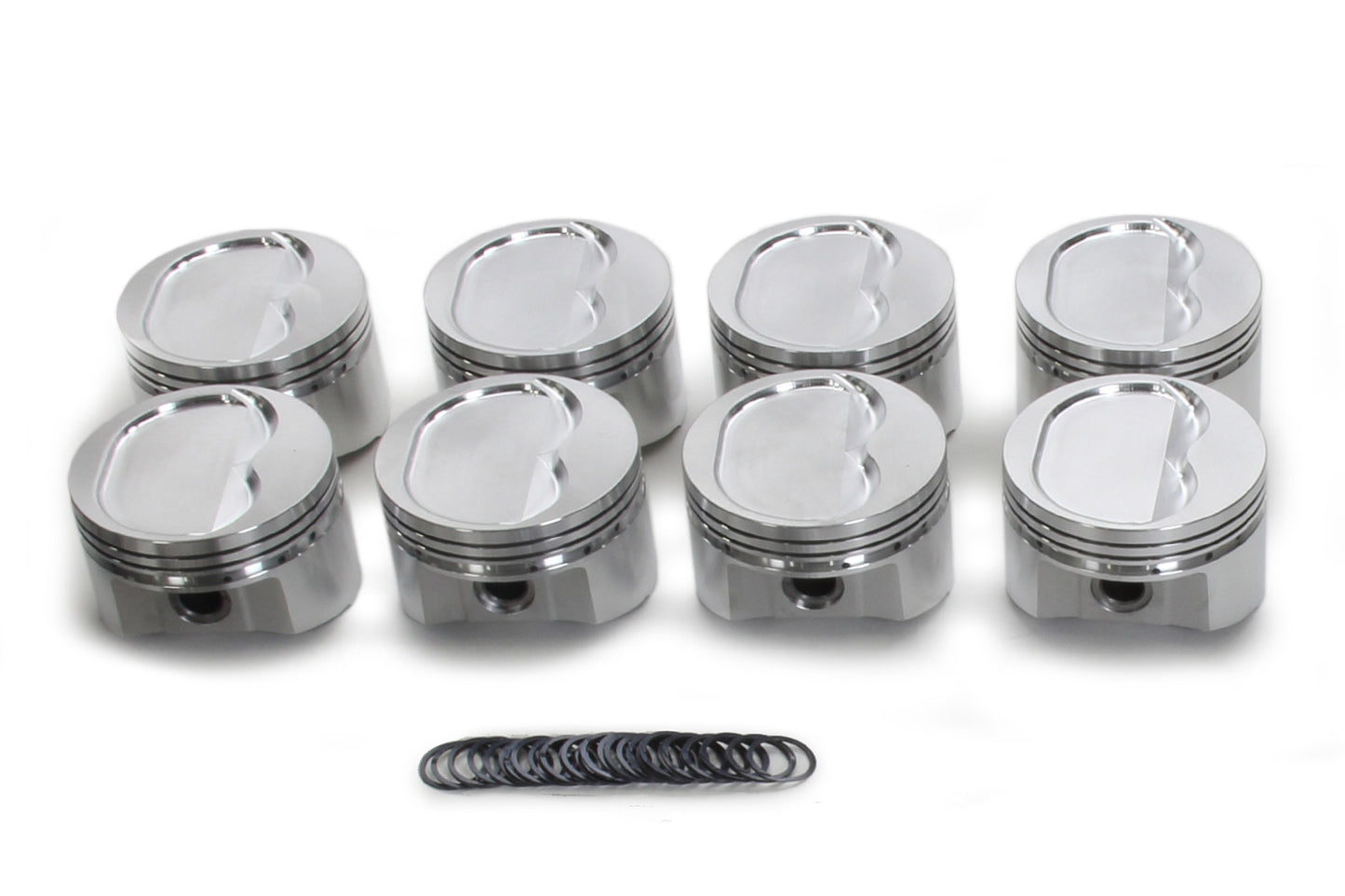 Sportsman Racing Products SBC Dished Piston Set 4.030 Bore -16cc SRP139628