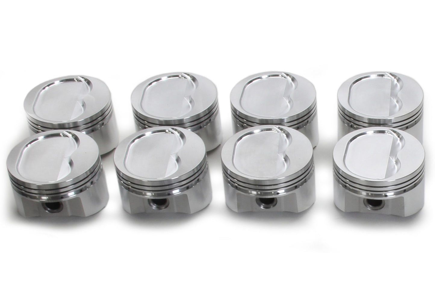 Sportsman Racing Products SBC Dished Piston Set 4.030 Bore -24cc SRP139632