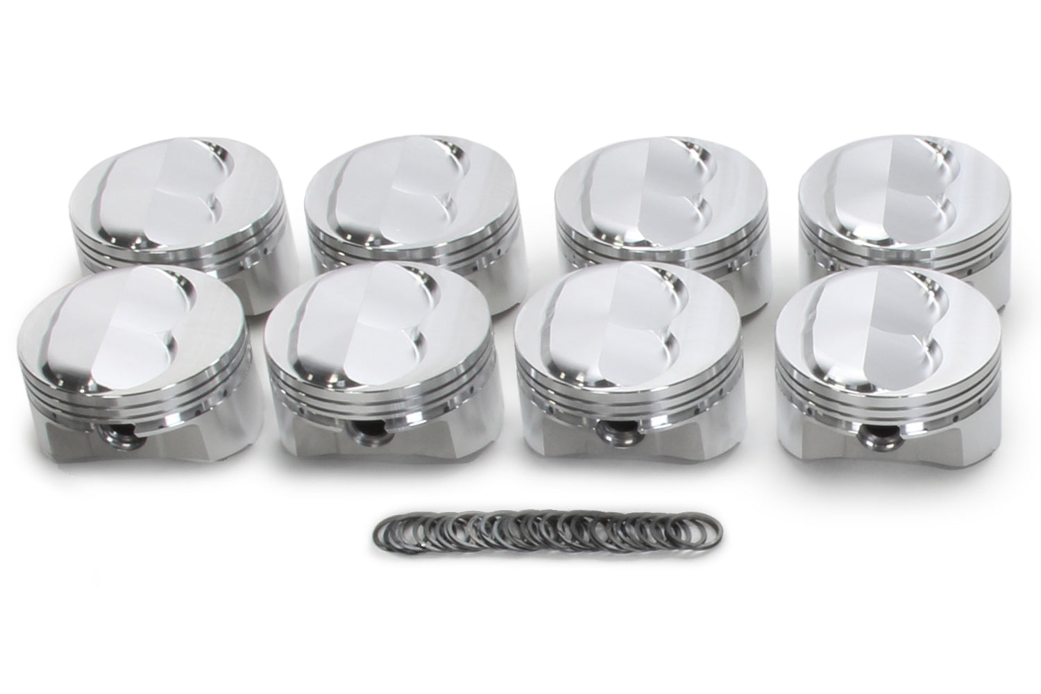 Sportsman Racing Products SBC Domed Piston Set 4.165 Bore +4cc SRP142025