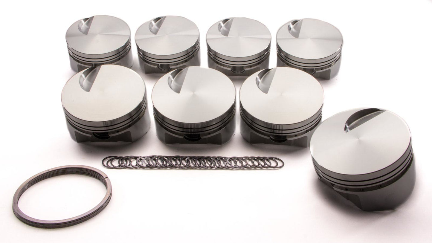 Sportsman Racing Products BBC Flat Top Piston Set 4.320 Bore -3cc SRP142981