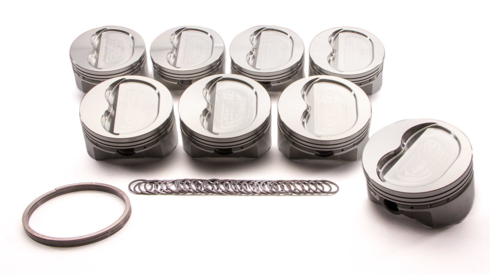 Sportsman Racing Products SBC Dished Piston Set 4.165 Bore -16cc SRP147550