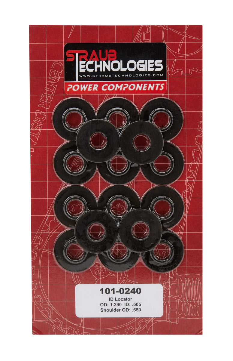 Straub Technologies Inc. 1.300 Valve Spring Locators .505 ID 16pk STT101-0240