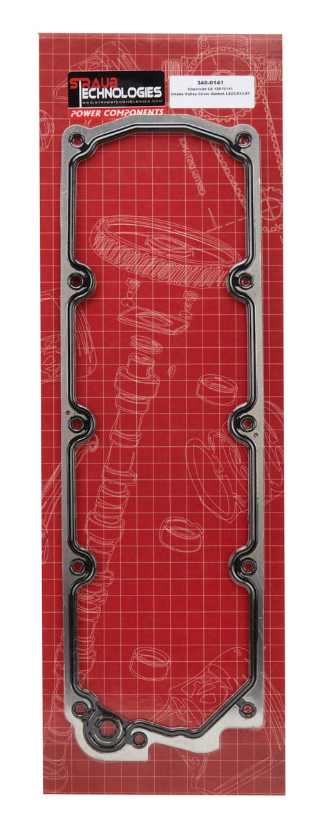 Straub Technologies Inc. LS Valley Cover Gasket Metal/Rubber STT346-0141