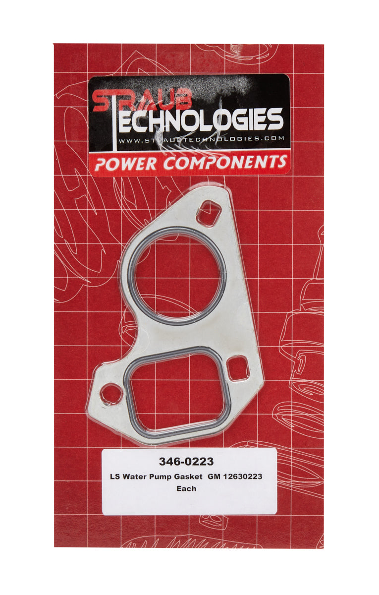 Straub Technologies Inc. Water pump Gasket LS 1997-Up Metal/Rubber STT346-0223