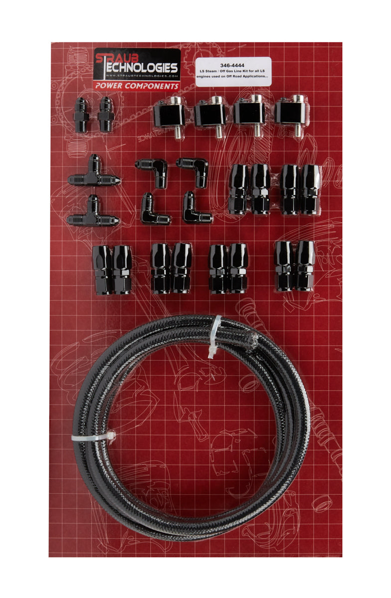 Straub Technologies Inc. LS Cylinder Head Plumbing base Kit STT346-4444