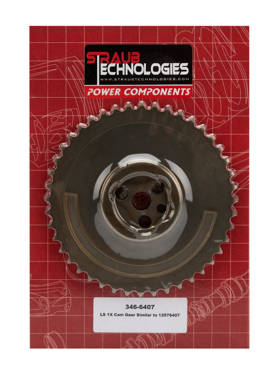 Straub Technologies Inc. Timing Gear Set - GM LS 1 Pole 3-Bolt 24X Reluct STT346-6407
